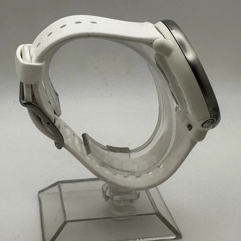 Polar‎ Ignite Gen 1 GPS Fitness Smartwatch White HR Monitor 43mm Tested